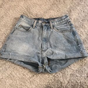 Brandy Melville, high waisted, jean shorts